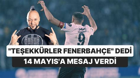 F­e­n­e­r­b­a­h­ç­e­­n­i­n­ ­­F­e­d­a­s­ı­n­a­­ ­H­a­y­k­o­ ­C­e­p­k­i­n­­d­e­n­ ­1­4­ ­M­a­y­ı­s­ ­G­ö­n­d­e­r­m­e­l­i­ ­­T­e­ş­e­k­k­ü­r­l­e­r­­ ­M­e­s­a­j­ı­